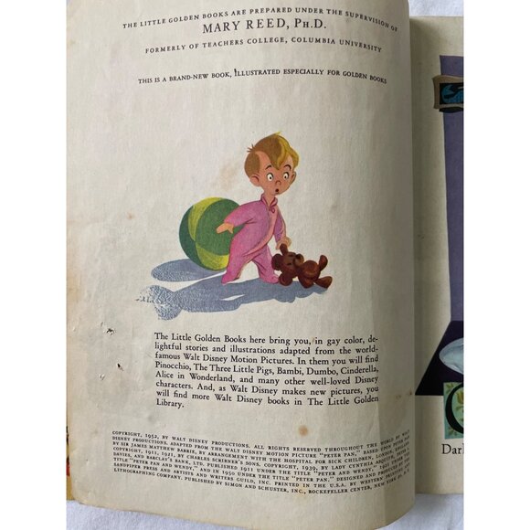 Vintage Little Golden Books Set Of 10 Including Frosty Peter Pan Sleeping Beauty - Picture 16 of 16